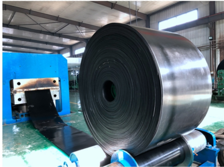 Nylon conveyor belt rolls for industrial material handling