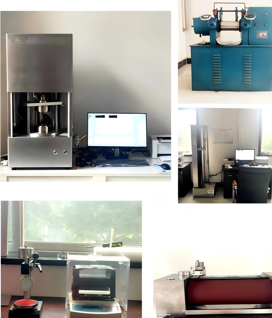 Conveyor belt quality laboratory testing equipment